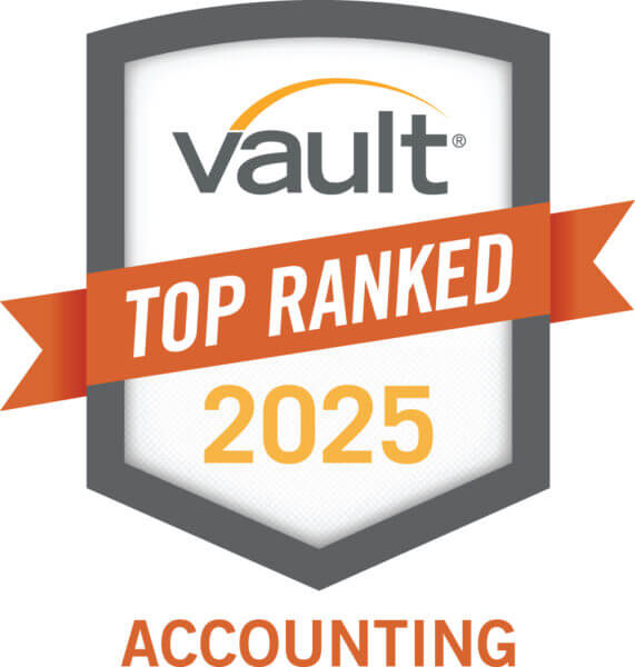 2025 Vault Top Ranked Accounting